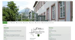Desktop Screenshot of heimsheim.de
